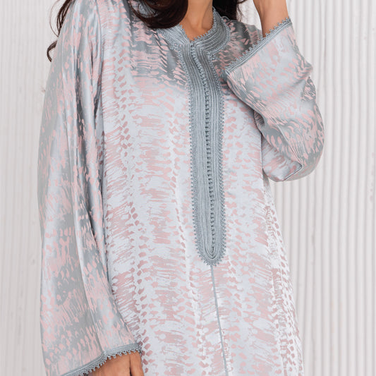 Silver Kaftan - One Piece